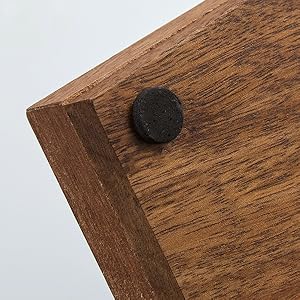 11.7" Bathroom Vanity Tray for Counter - Acacia Wood Decorative Tray for Toilet Tank Makeup Perfume Jewelry Catchall Coffee Table - Wooden Kitchen Countertop Organizer for Soap Dispenser