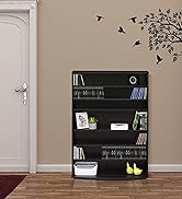 Furinno Basic Coffee Table, 2-Tier Modern Coffee Table with Open Shelf, Easy Assembly Side Table, for Living Room, Bedroom, Home Office, Amber Oak