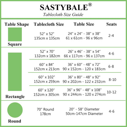Jacquard Tablecloth Damask Fabric Table Cloth Water Resistant & Wrinkle Free Spillproof Polyester Table Cover for Kitchen Dining Tabletop (Rectangle/Oblong, 52" x 70" (4-6 Seats), Gray)
